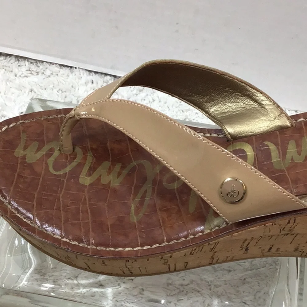 Sam Edelman Romy platform thong sandals 8.5